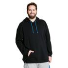 Men's Big & Tall Color Block Hoodie - Lego Collection X Target Black/blue