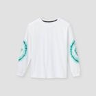 Boys' Tie-dye Long Sleeve T-shirt - Art Class White