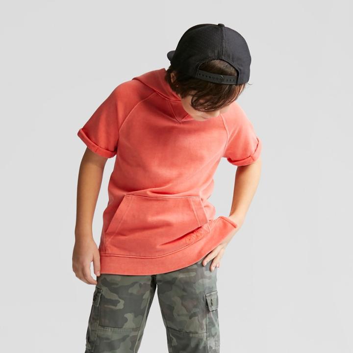Boys' Short Sleeve Sweatshirt - Cat & Jack Orange