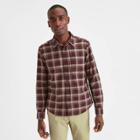 Dockers Men's Plaid Long Sleeve Casual Woven