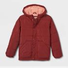 Girls' Solid Puffer Jacket - Cat & Jack