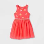 Toddler Girls' Floral Tutu Dress - Cat & Jack Pink