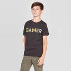 Petiteboys' Super Mario Short Sleeve T-shirt - Black L, Boy's,