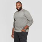 Men's Big & Tall Regular Fit Long Sleeve Waffle Thermal T-shirt - Goodfellow & Co Gray