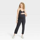 The Nines By Hatch Sleeveless Jersey Maternity Jumpsuit Black