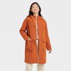 Women's Rain Coat - A New Day Rust