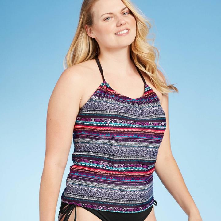 Women's Racerback Tankini Top - Kona Sol Multi