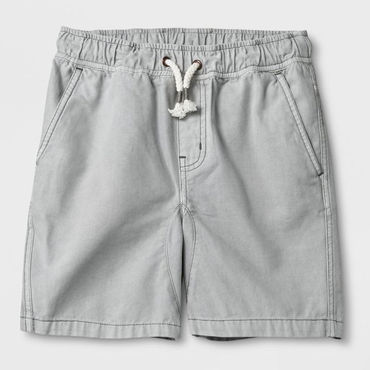 Boys' Pull-on Shorts - Cat & Jack Gray S, Boy's,