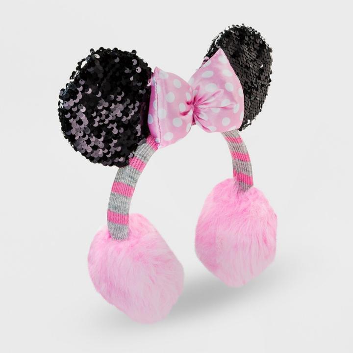 Girls' Minnie Mouse Earmuffs - Gray