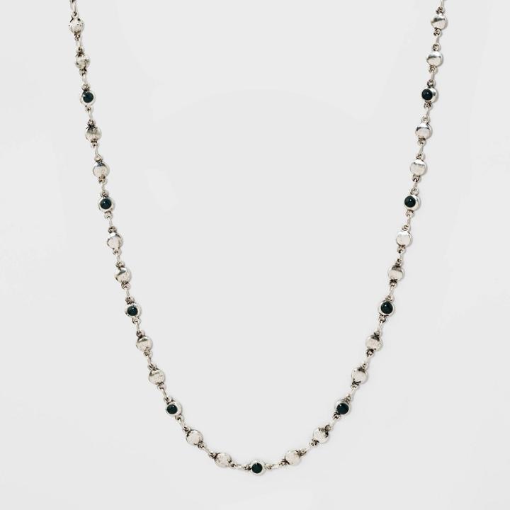 Multi Row Necklace - Universal Thread Silver,