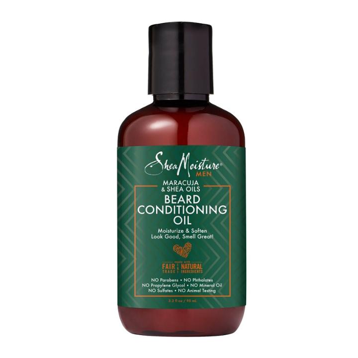 Sheamoisture Shea Moisture Maracuja Oil & Shea Butter For A Full Beard Beard Conditioning Oil To Soften And Shine Beards