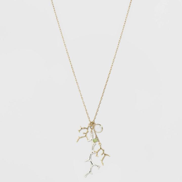 Branches And Glitzy And Channel Long Necklace - A New Day,