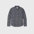 Men's Untucked Slim Fit Button-down Shirt - Goodfellow & Co Blue