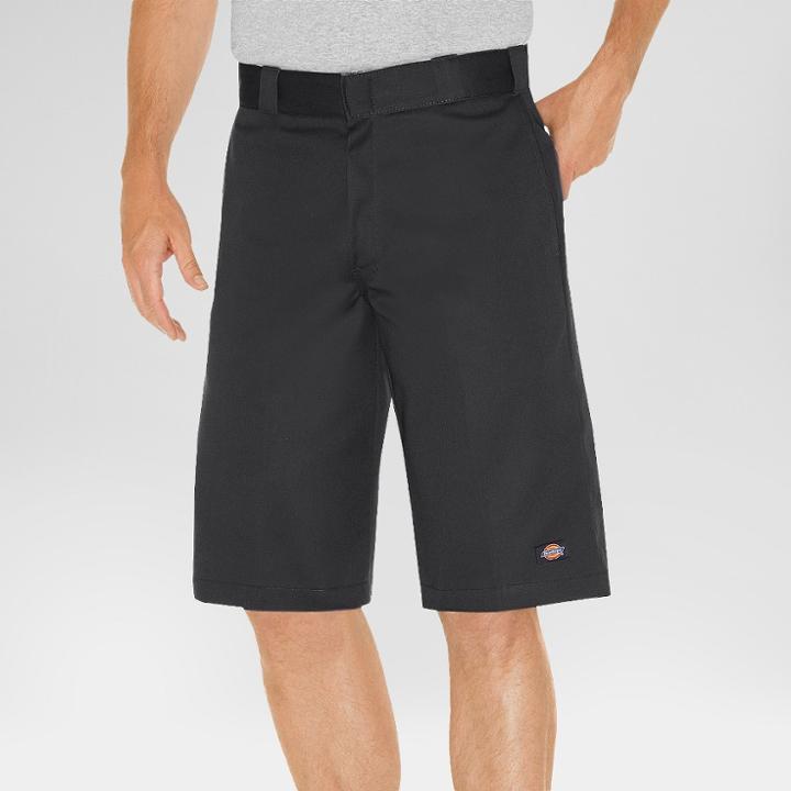 Dickies Men's 13 Relaxed Fit Multi-pocket Work Short - Black