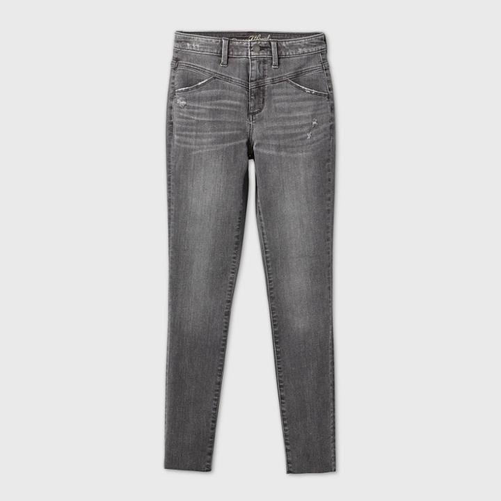 Women's High-rise Skinny Jeans - Universal Thread Gray