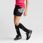 Umbro Girls' 2-in-1 Training Shorts - Black