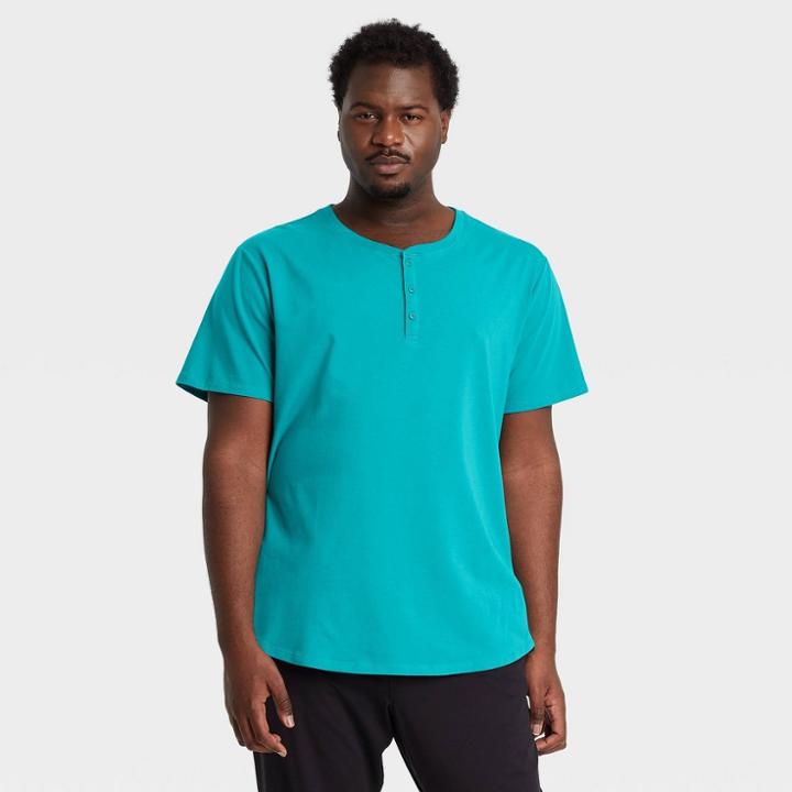 Men's Supima Cotton T-shirt - All In Motion Turquoise