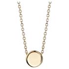 Target Women's Sterling Silver Solid Circle Station Necklace - Gold