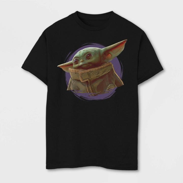 Petiteboys' Short Sleeve Disney The Mandalorian T-shirt - Black