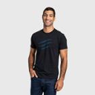 United By Blue Men's Organic Logo Waves Graphic T-shirt - Black