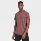 Men's Big & Tall Short Sleeve Soft Stretch T-shirt - All In Motion Berry Heather Xxxl, Pink Grey