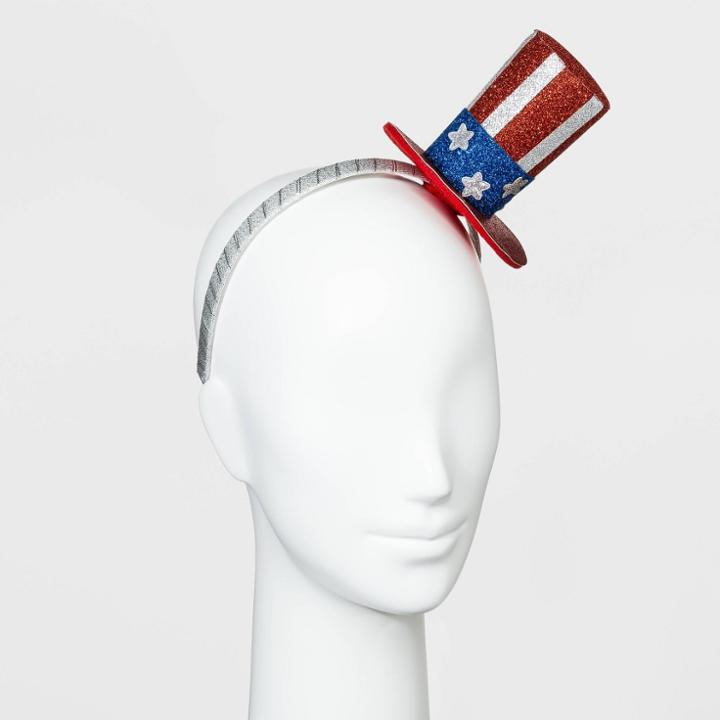 No Brand Metallic Wrap Headband With Uncle