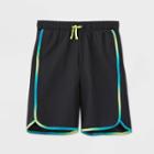 Boys' Quick Dry Board Shorts - All In Motion Black