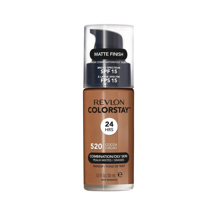 Revlon Colorstay Liquid Makeup Combination/oily 520 Cocoa - 1.0 Fl Oz,