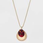 Drops Long Necklace - A New Day Gold, Women's