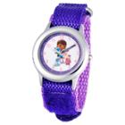 Disney Girls' Doc Mcstuffins Stainless Steel Watch - Purple