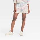 Women's Tie-dye Lounge Shorts - Knox Rose S,