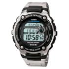 Casio Men's Atomic Timekeeping Watch - Silver (wv200da-1a)