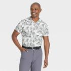All In Motion Men's Short Sleeve Leaf Print Adventure T-shirt - All In