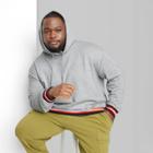 Adult Extended Size Fleece Hoodie - Original Use Gray