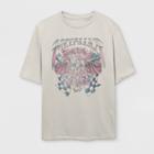 Merch Traffic Women's Metallica Short Sleeve Oversized Graphic T-shirt - White
