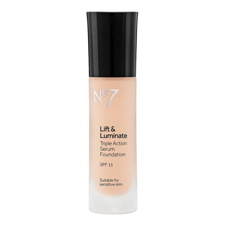 Target No7 Lift & Luminate Triple Action Serum Foundation Spf 15 Deeply Beige