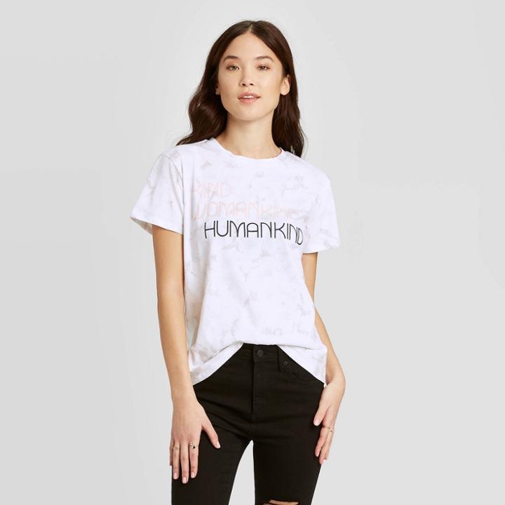 Women's Kind Womankind Humankind Short Sleeve T-shirt - Grayson Threads (juniors') - Gray