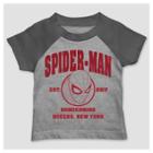 Marvel Toddler Boys' Spider-man T-shirt - Heather Gray