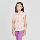 Petitegirls' Disney Princess Printed Short Sleeve T-shirt - Cream Xs, Girl's, Beige