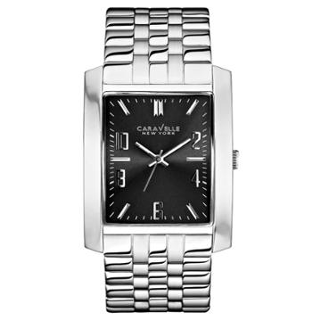 Caravelle New York By Bulova Men's Stainless Steel Bracelet Watch