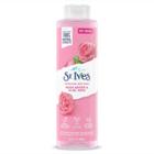 St. Ives Rose Water & Aloe Vera Plant-based Natural Body Wash Soap