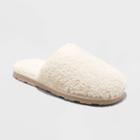Women's Hannah Sherpa Scuff Slippers - Stars Above Ivory