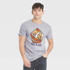 Men's Short Sleeve Texas Retro Cactus Graphic T-shirt - Awake Gray