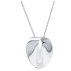 Distributed By Target Women's Sterling Silver Twist Medallion Pendant