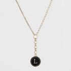 Initial L Necklace 16+3 - A New Day Gold, Size: Large, Gold -