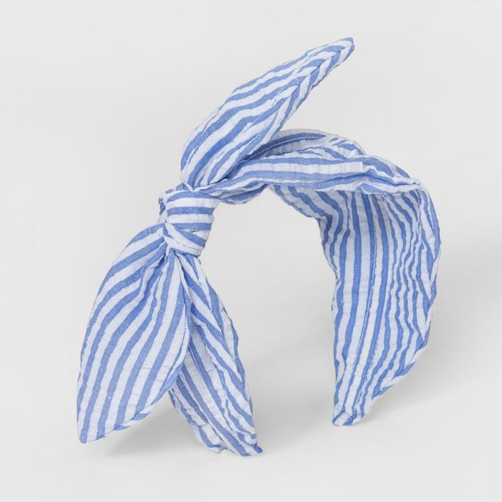 Girls' Bow Headband - Cat & Jack Blue