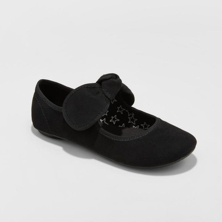 Girls' Jaya Mary Jane Ballet Flats - Cat & Jack Black