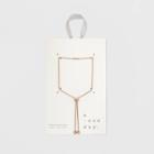 Rose Gold Over Sterling Silver With Cubic Zirconia Adjustable Bracelet - A New Day Rose Gold