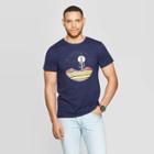 Men's Standard Fit Short Sleeve Graphic T-shirt - Goodfellow & Co Xavier Navy