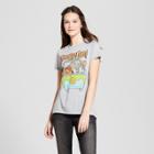 Target Women's Scooby-doo Short Sleeve Crew Neck T-shirt (juniors') - Gray